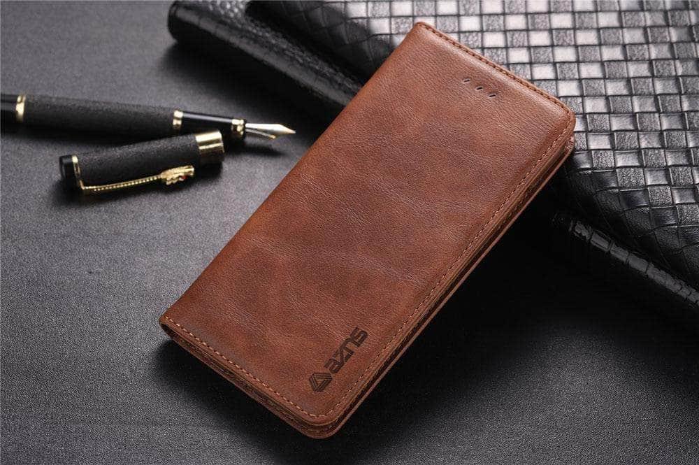 iPhone SE 2020 Leather Phone Wallet Card Slot Case - CaseBuddy