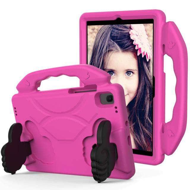 CaseBuddy Australia Casebuddy Rose Pink / Tab A8 10.5 Kids EVA Galaxy Tab A8 10.5 (2022) Stand Case