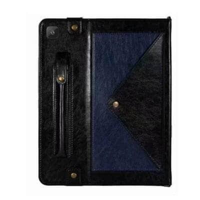 Leather Case Galaxy Tab A7 10.4 T500 T505 Hand Holder Stand Shell - CaseBuddy