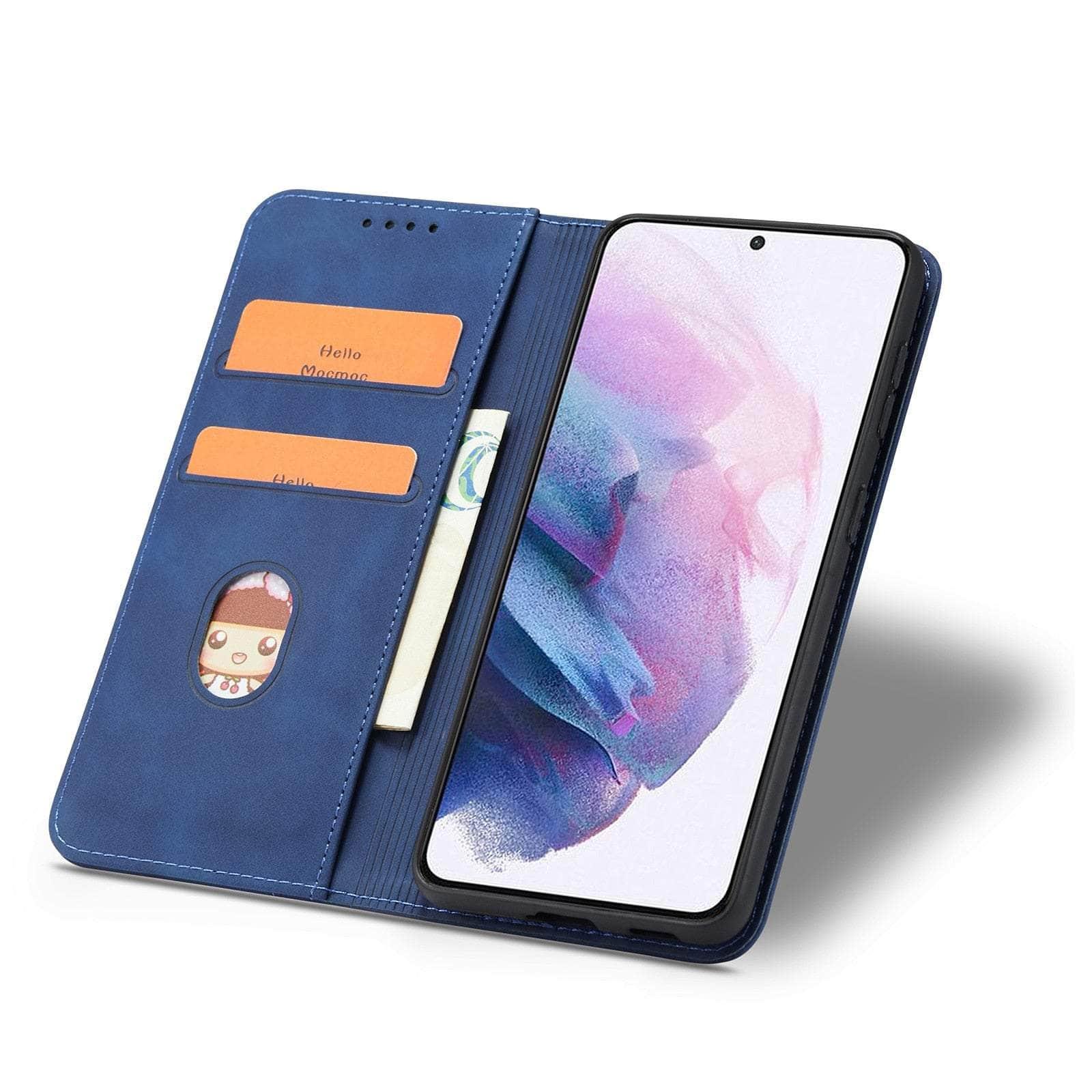 CaseBuddy Australia Casebuddy Leather Flip Galaxy S22 Ultra Luxury Wallet Cards Case
