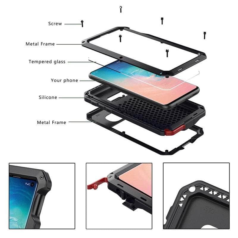 Casebuddy Luxury Doom Armor Galaxy S23 Shockproof Rugged Case