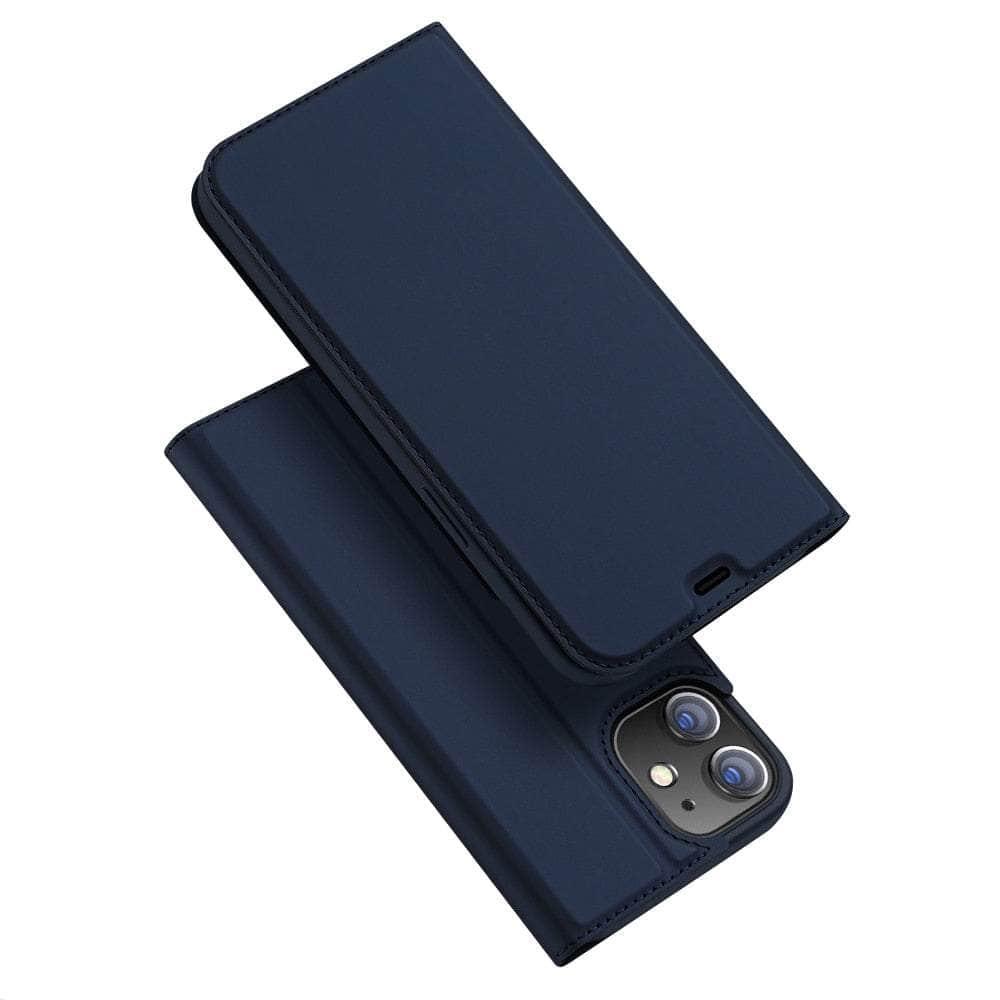 Casebuddy Blue / For Iphone 14Pro Max Luxury Magnetic iPhone 14 Pro Max Leather Flip Wallet