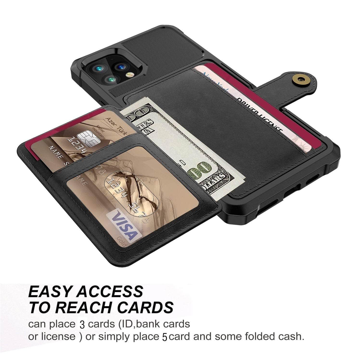CaseBuddy Australia Casebuddy Luxury Wallet iPhone 13 & 13 Pro Cards Case