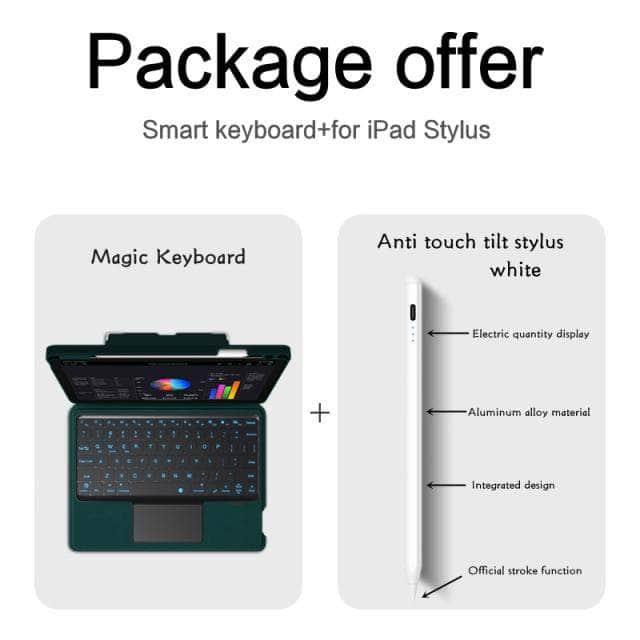 Magic Keyboard iPad Air 4 Backlit Tablet Smart Case