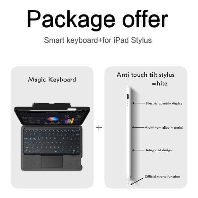 Magic Keyboard iPad Air 4 Backlit Tablet Smart Case