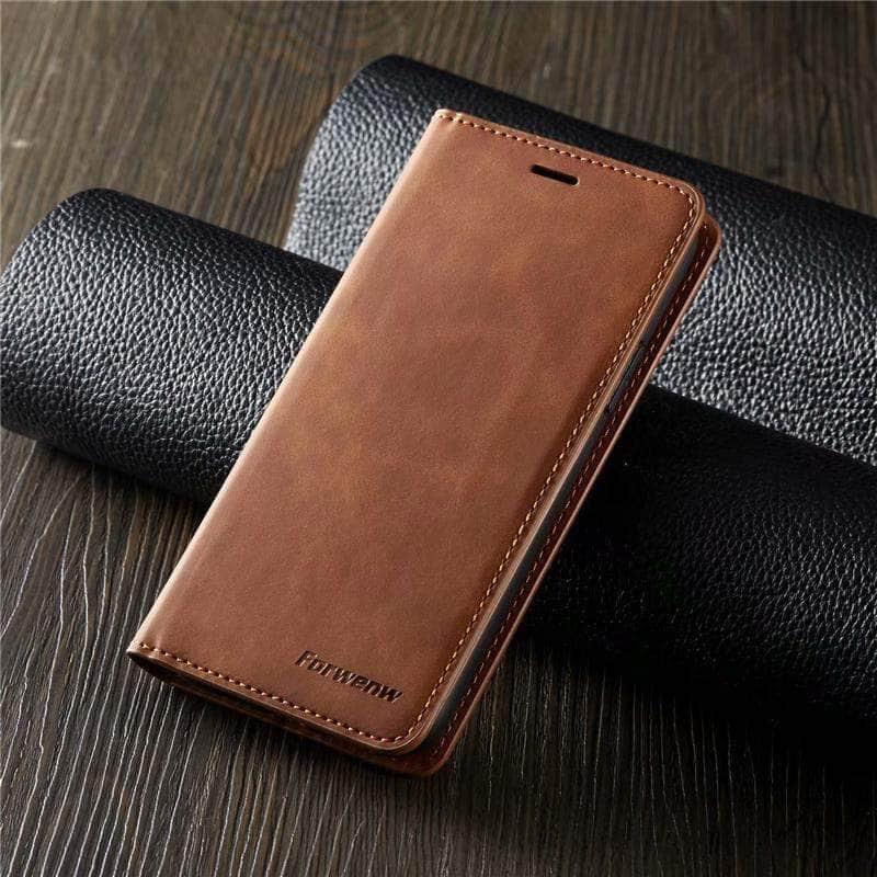 CaseBuddy Casebuddy Magnetic Leather Flip Phone Case Apple iPhone 11 Luxury Wallet Cover Anti-knock  Fashion Business