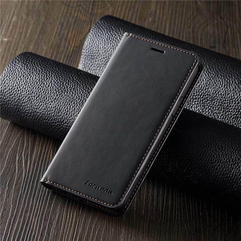 CaseBuddy Casebuddy Magnetic Leather Flip Phone Case Apple iPhone 11 Luxury Wallet Cover Anti-knock  Fashion Business