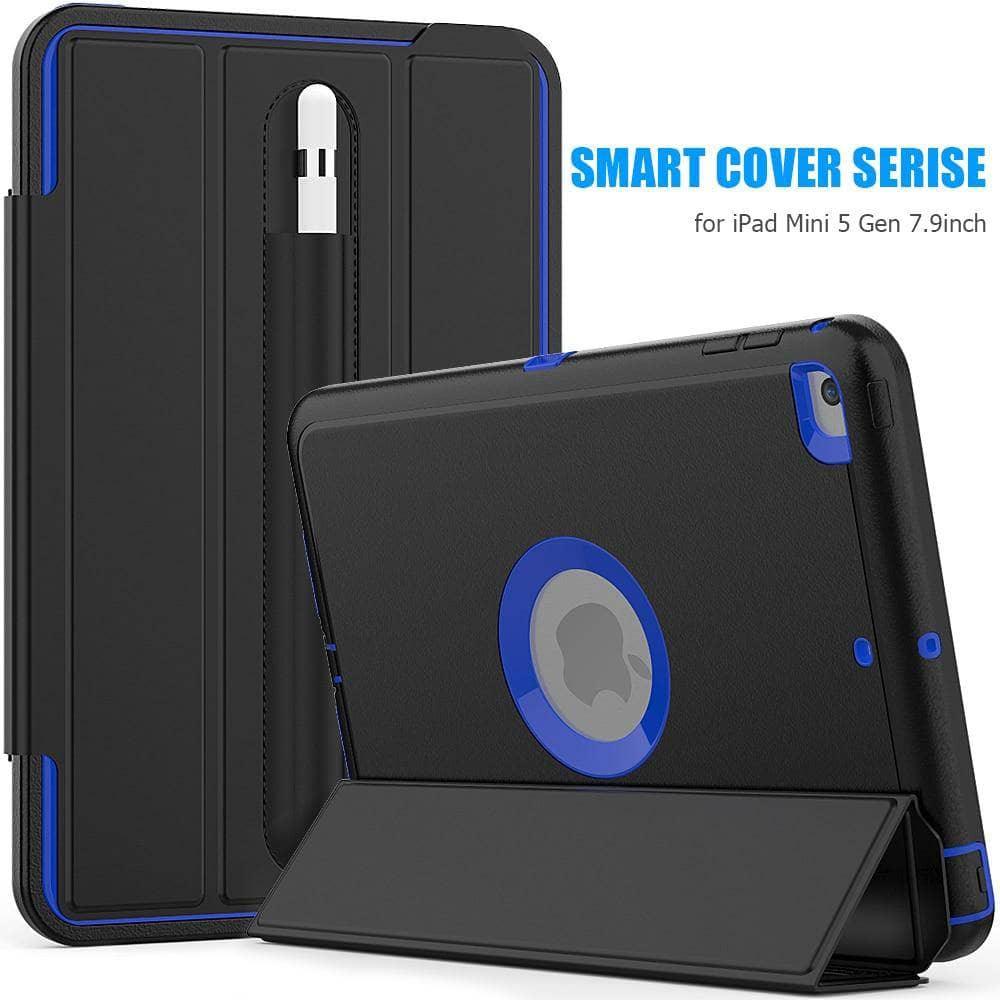 Magnetic Smart Sleep Awake Trifold Cover Case iPad Mini 5 2019  A2133 - CaseBuddy