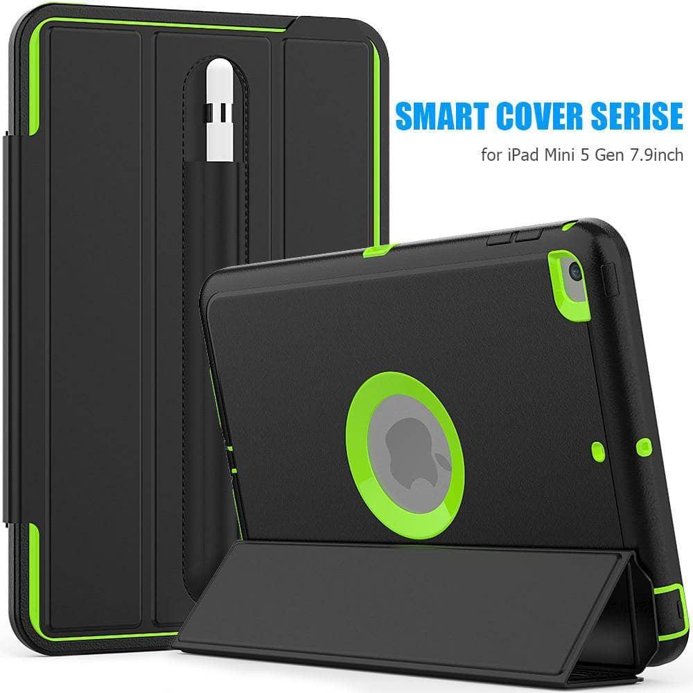 Magnetic Smart Sleep Awake Trifold Cover Case iPad Mini 5 2019  A2133 - CaseBuddy