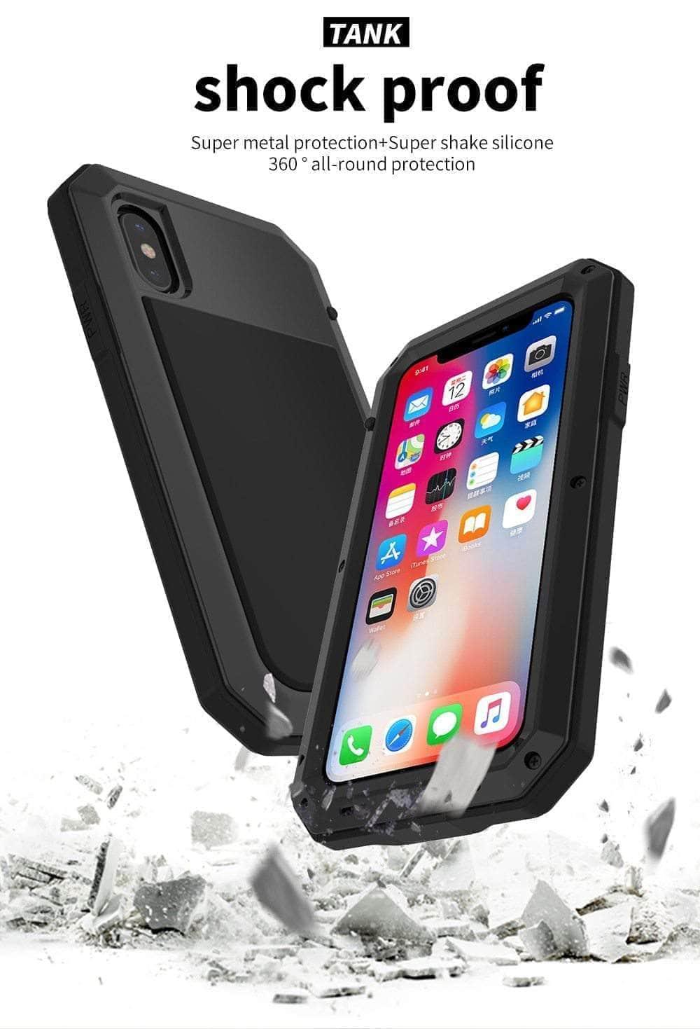 CaseBuddy Australia Casebuddy Metal Soft Silicone iPhone 13 Pro Full Protective Bumper Cover