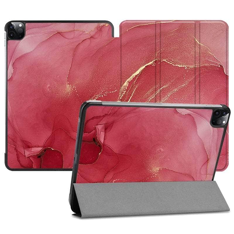 Casebuddy IP06 / iPad 10 2022 MTT Marble iPad 10 2022 Vegan Leather Flip Stand