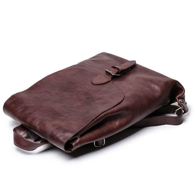CaseBuddy Australia Nesitu Highend Vintage A4 Vintage Full GrainBackpack