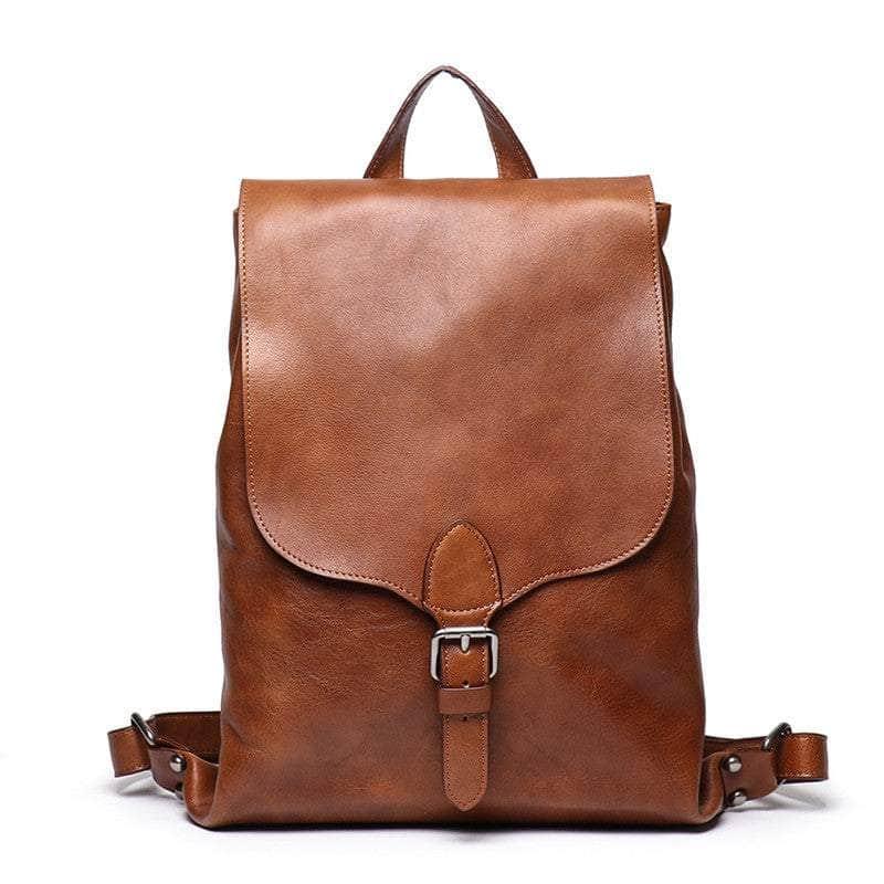 CaseBuddy Australia Nesitu Highend Vintage A4 Vintage Full GrainBackpack
