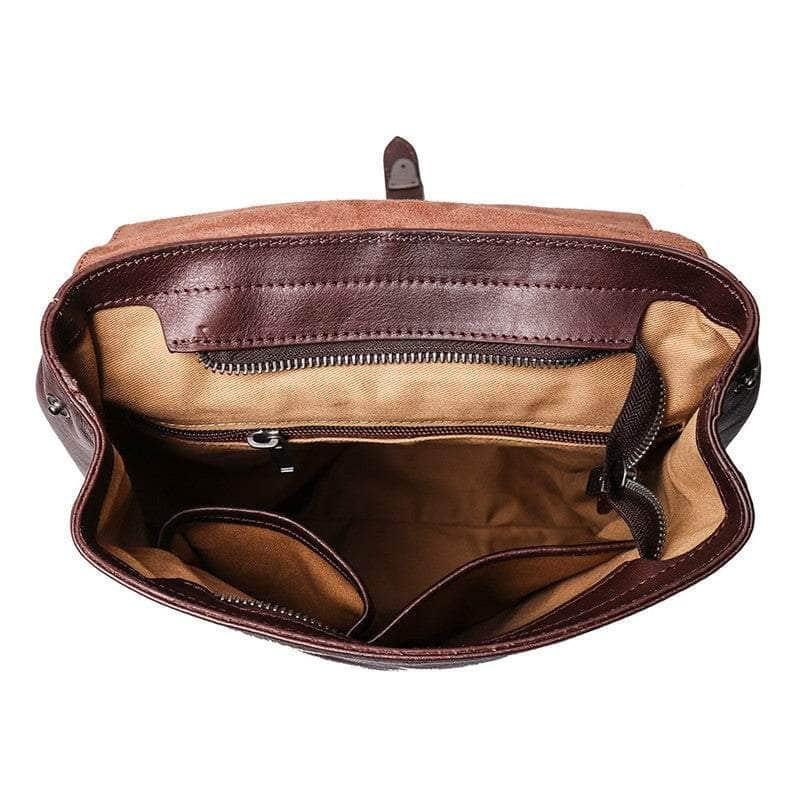CaseBuddy Australia Nesitu Highend Vintage A4 Vintage Full GrainBackpack