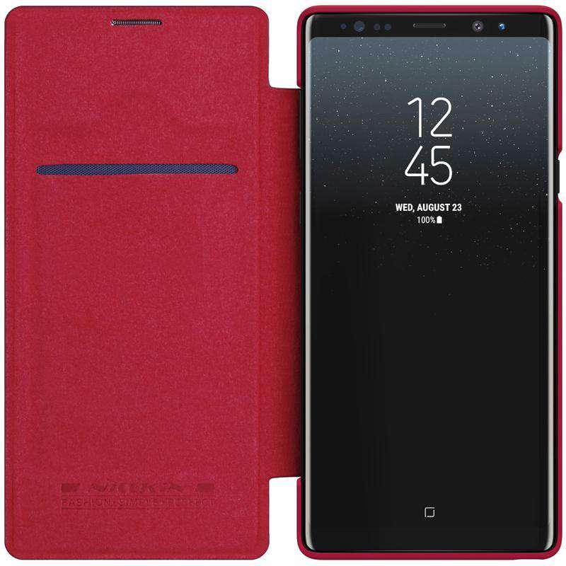 Nillkin Flip Case Samsung Galaxy Note 9 Leather Look Organiser - CaseBuddy