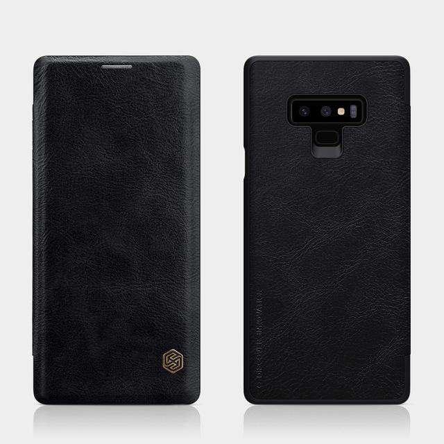 Nillkin Flip Case Samsung Galaxy Note 9 Leather Look Organiser - CaseBuddy