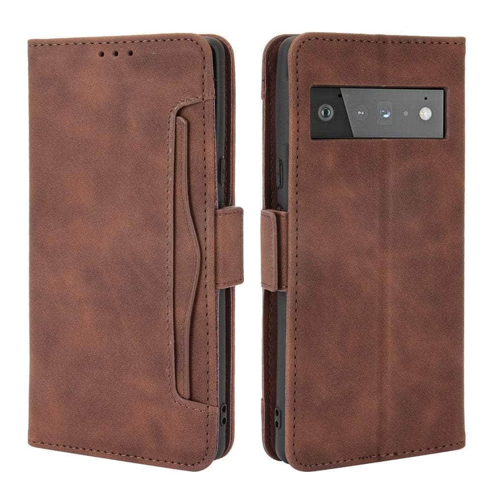 Casebuddy Pixel 6 Pro Leather Card Slot Wallet