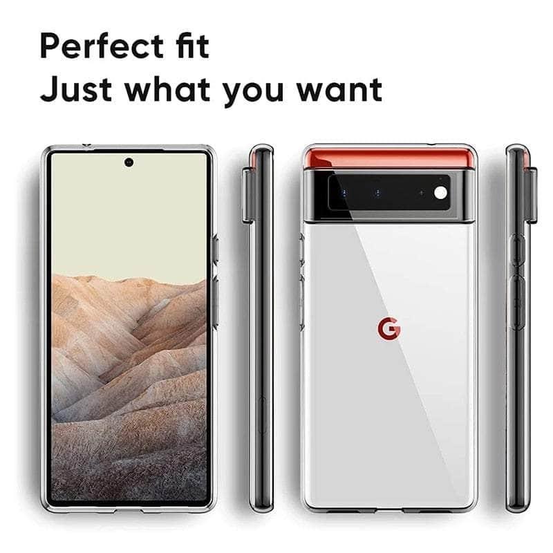 Casebuddy Pixel 6 Pro Ultra Thin Clear Soft TPU Cover