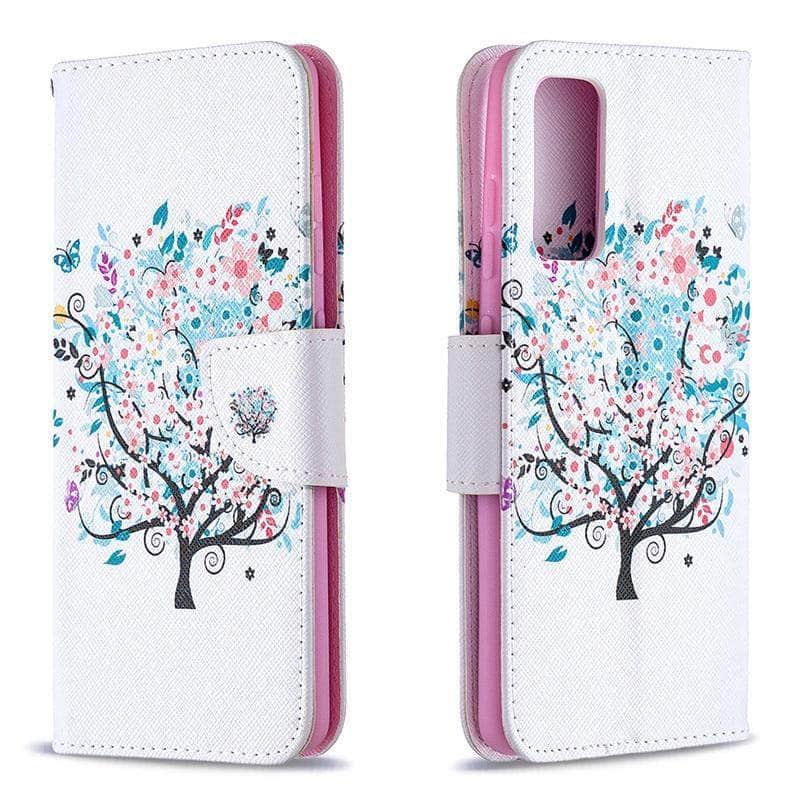 Printed Nature Leather Case Galaxy S20 FE Lite - CaseBuddy
