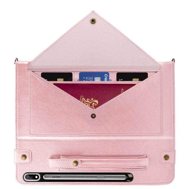 CaseBuddy Australia Casebuddy Pink Protective Galaxy Tab S8 11 X700 Envelope Card Holder Stand