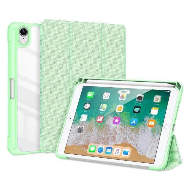 CaseBuddy Australia Casebuddy green / for iPad Mini 6 Protective iPad Mini 6 Shockproof Smart Cover