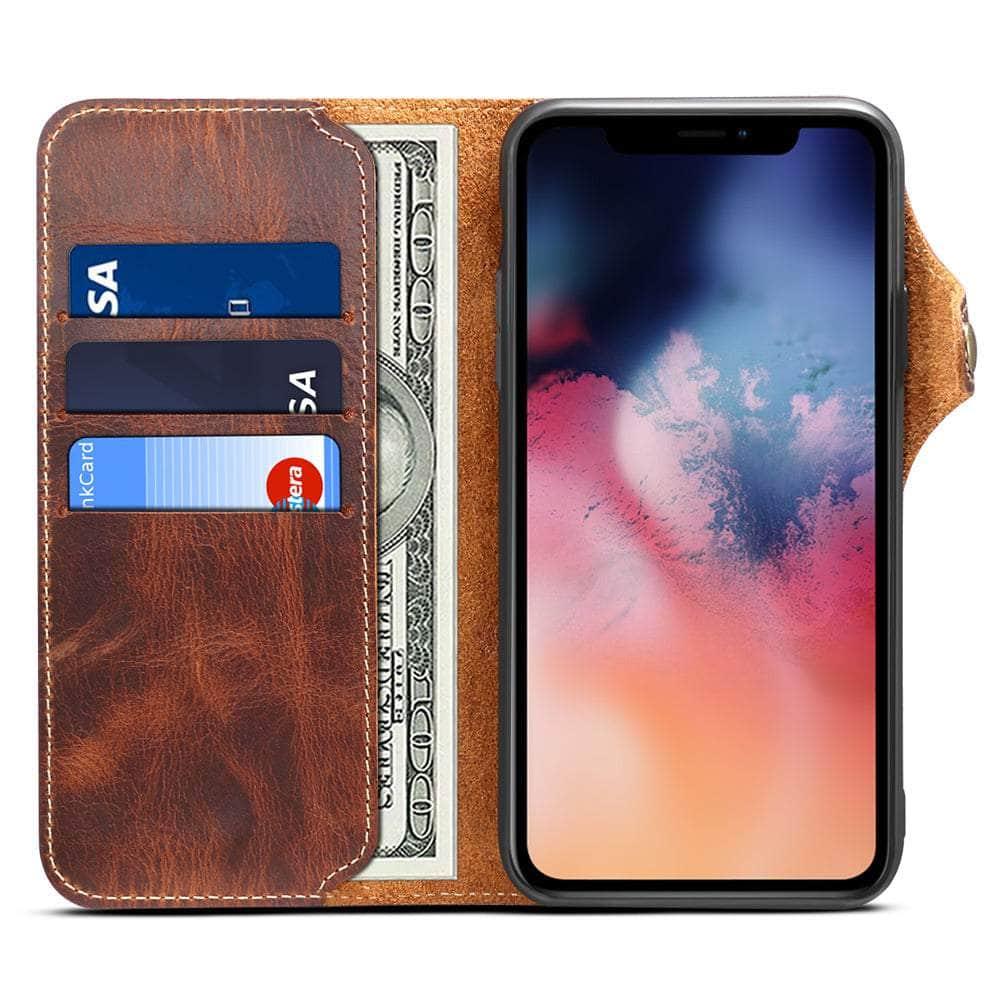 Casebuddy Real Cowhide iPhone 14 Pro Leather Case