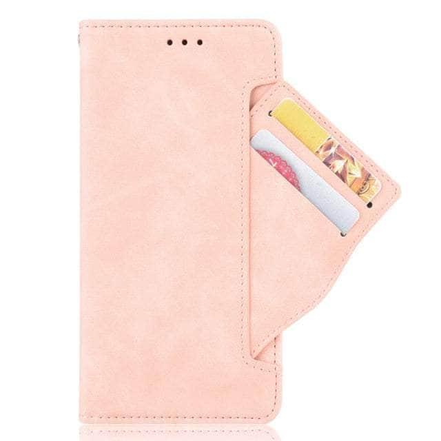 CaseBuddy Australia Casebuddy S22 Ultra / Rose Gold Removable Card Slot Galaxy S22 Ultra Leather Wallet