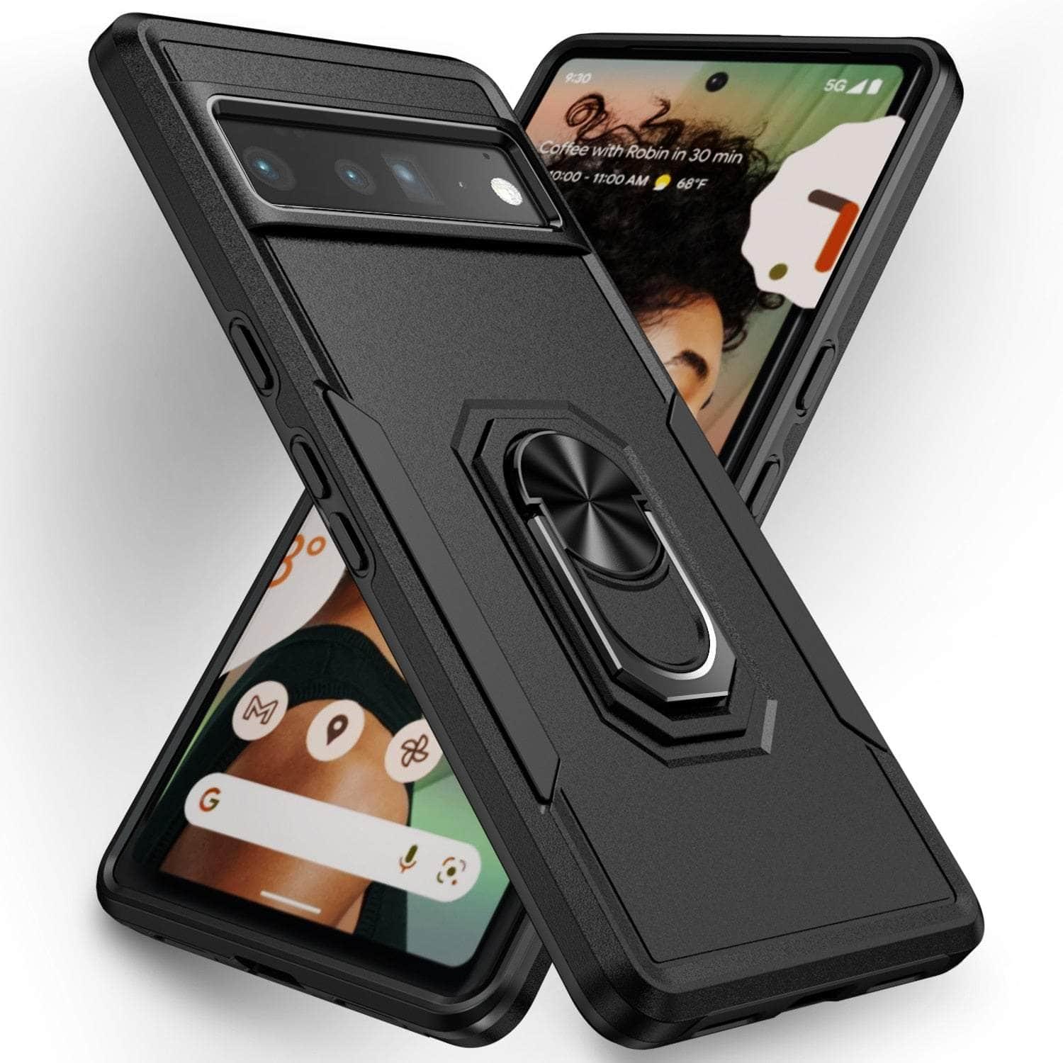 Casebuddy black / for Pixel 7 Ring Bracket Heavy Duty Pixel 7 Case