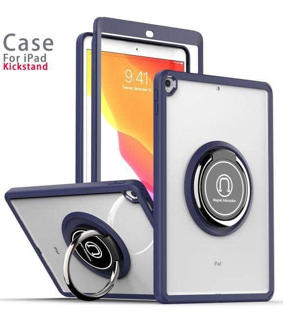 CaseBuddy Australia Casebuddy Blue / iPad Air 10.9 (2020) Rotating Multi-Functional Grip iPad Shockproof Case