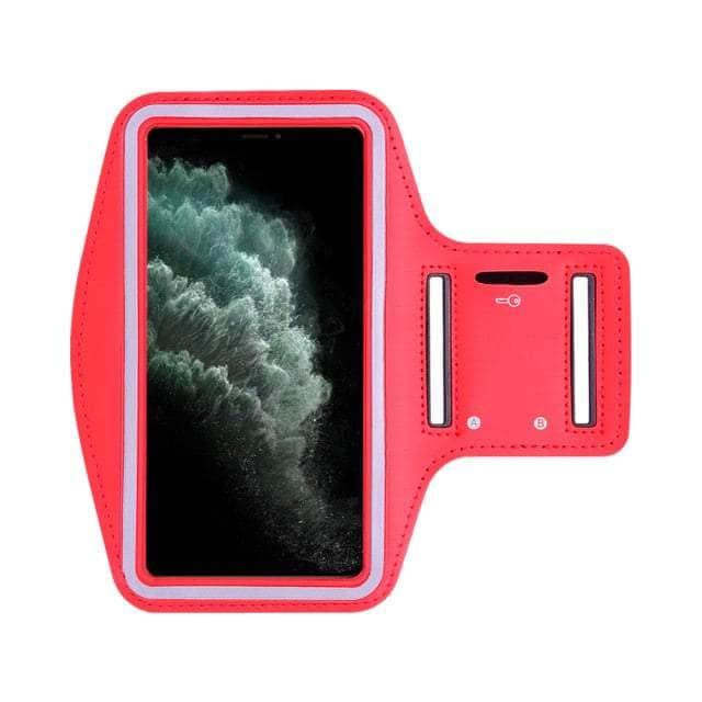 CaseBuddy Australia Casebuddy For iPhone 13 / Red Running Jogging iPhone 13 Gym Sports Band