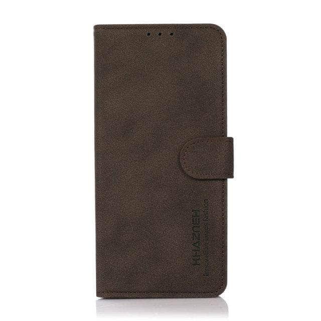 CaseBuddy Australia Casebuddy A02S / Brown Samsung Galaxy A02S Leather 360 Protect Flip Case