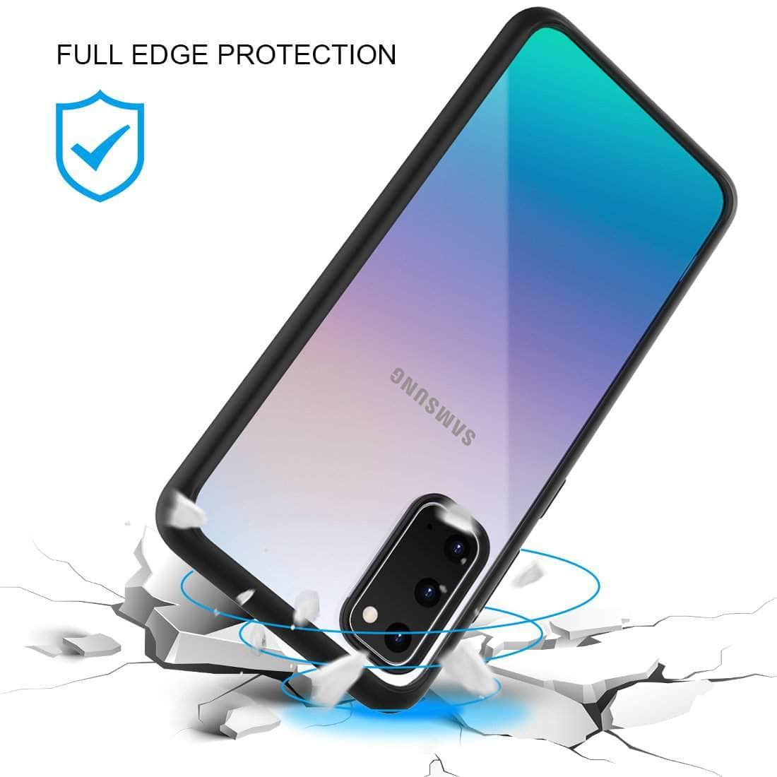 Samsung Galaxy S20 S20 Plus Ultra 5G Hybrid Armor TPU Frame Shockproof Case - CaseBuddy