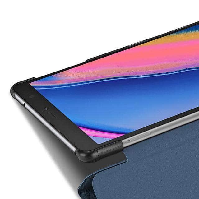 Samsung Galaxy Tab A 8.0 2019 SM-T290 SM-T295 Fashion PU Leather Protective Shell Stand - CaseBuddy