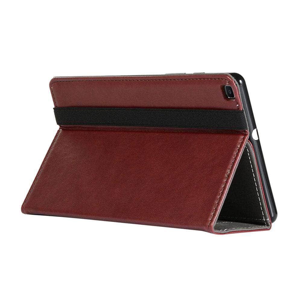 Samsung Galaxy Tab A 8.0 2019 T290 T295 S  Leather Look Flip Stand Cover Auto Sleep Wake - CaseBuddy