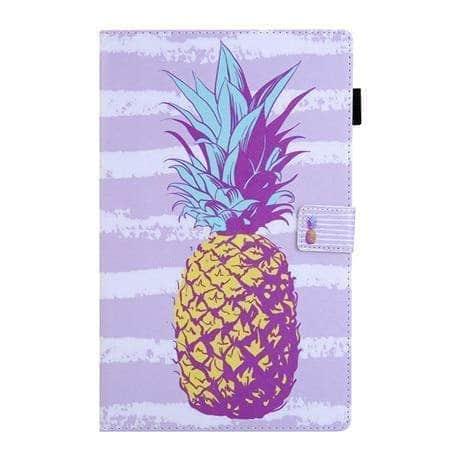 CaseBuddy Casebuddy 1 Samsung Tab A 8.0 2019 SM-T290 T295 T297 Cartoon Patterns PU Leather Stand Shell