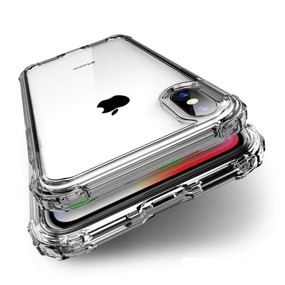 CaseBuddy Australia Casebuddy Shockproof Clear Transparent Silicone iPhone 13 Pro Case