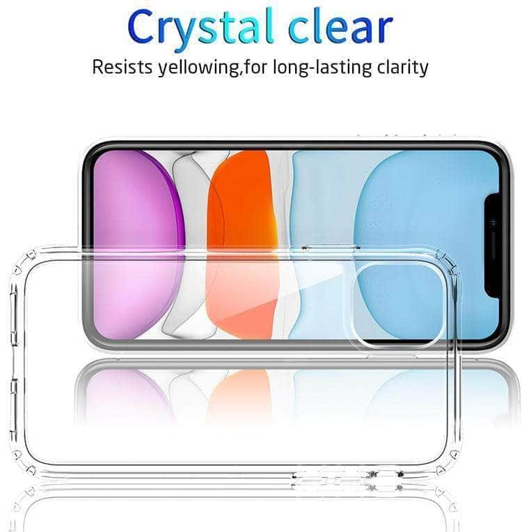 CaseBuddy Australia Casebuddy Shockproof Clear Transparent Silicone iPhone 13 Pro Case