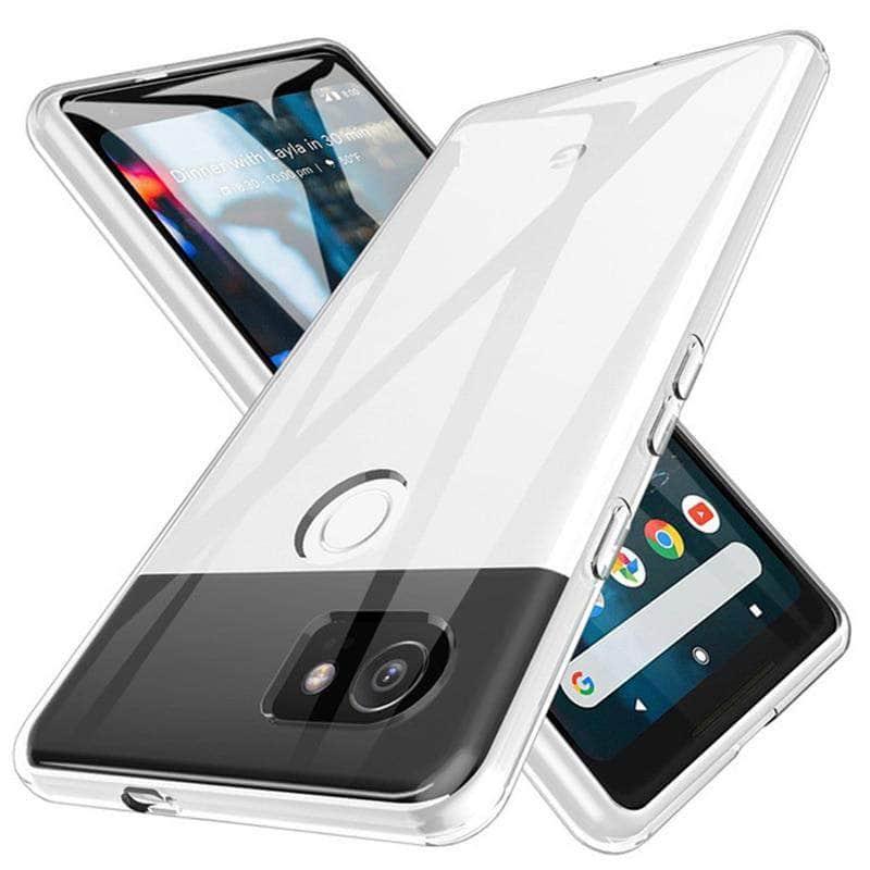 Shockproof Full Protection Phone Case Google Pixel 2 3 3A 4 XL Crystal Soft Silicon - CaseBuddy