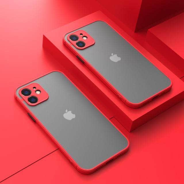 CaseBuddy Australia Casebuddy For iPhone 13 / Red Shockproof Protection iPhone 13 & 13 Pro Hard Phone Shell
