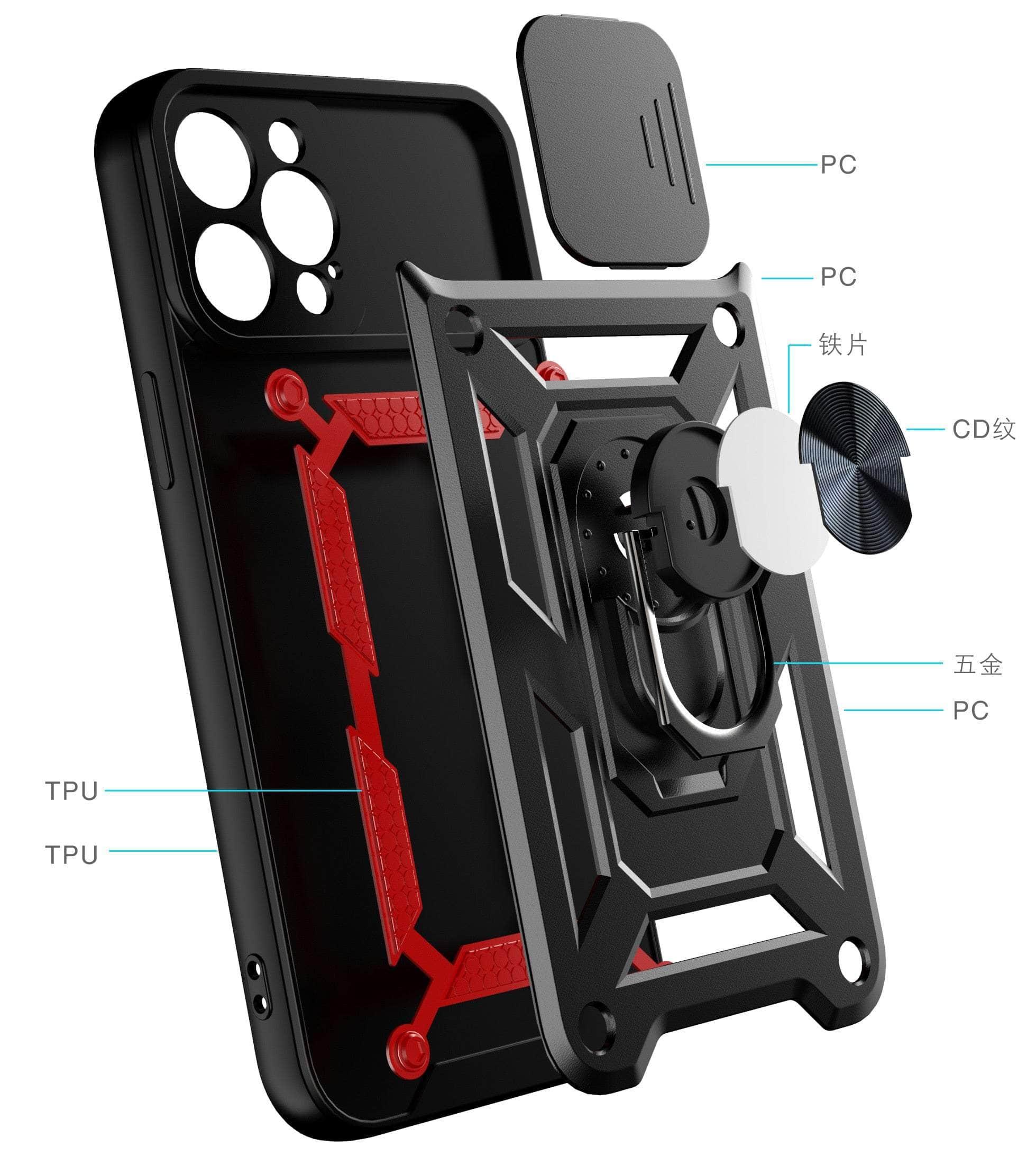 Casebuddy Slide Armor iPhone 14 Pro Max TPU Back Cover