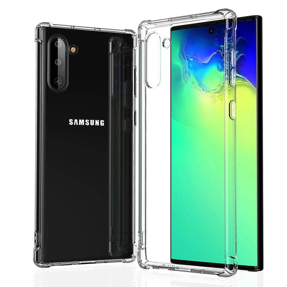 Slim Transparent TPU Case Samsung Galaxy Note 10 Plus Anti-knock Soft Silicone Back Shockproof Cover - CaseBuddy