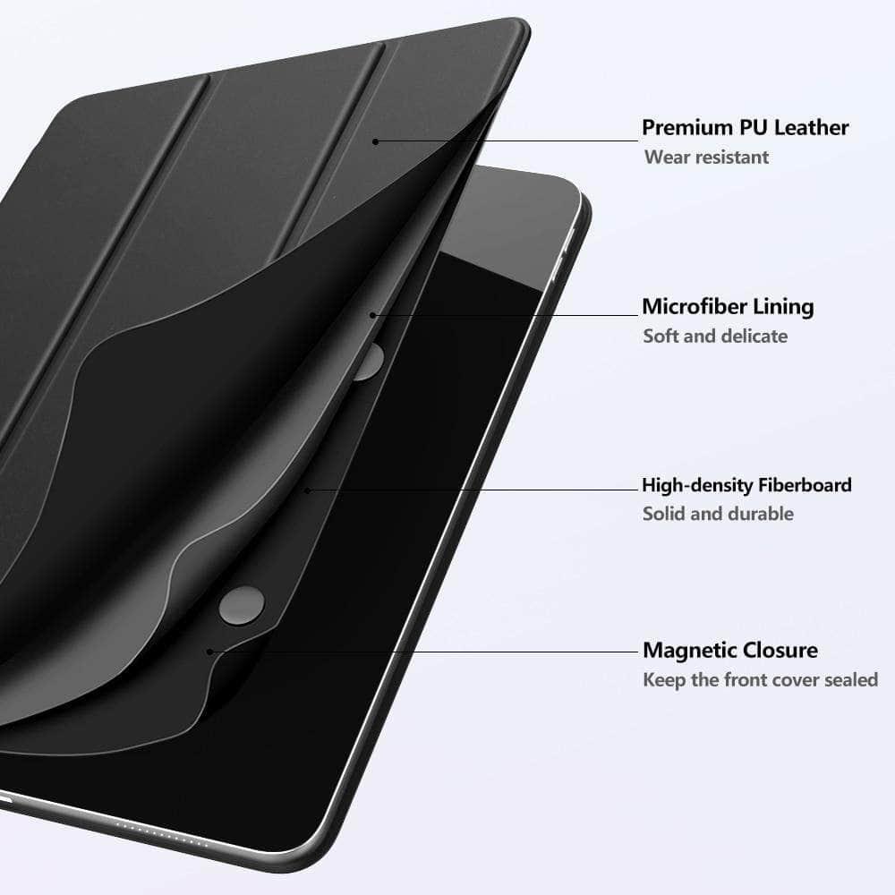 Smart Folio Case iPad Pro 12.9 2020 Magnetically Charge Slim Lightweight Smart Shell - CaseBuddy