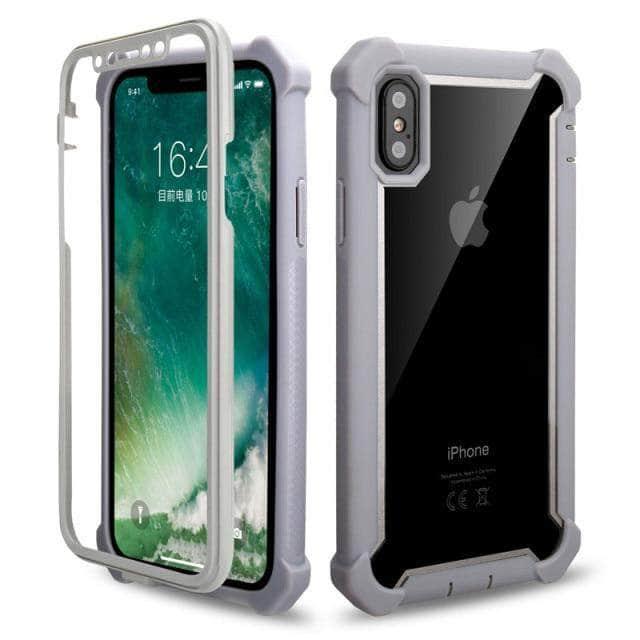 CaseBuddy Australia Casebuddy For iPhone 13 / Gray Phone Case Soft Silicone iPhone 13 & 13 pro Shockproof Bumper