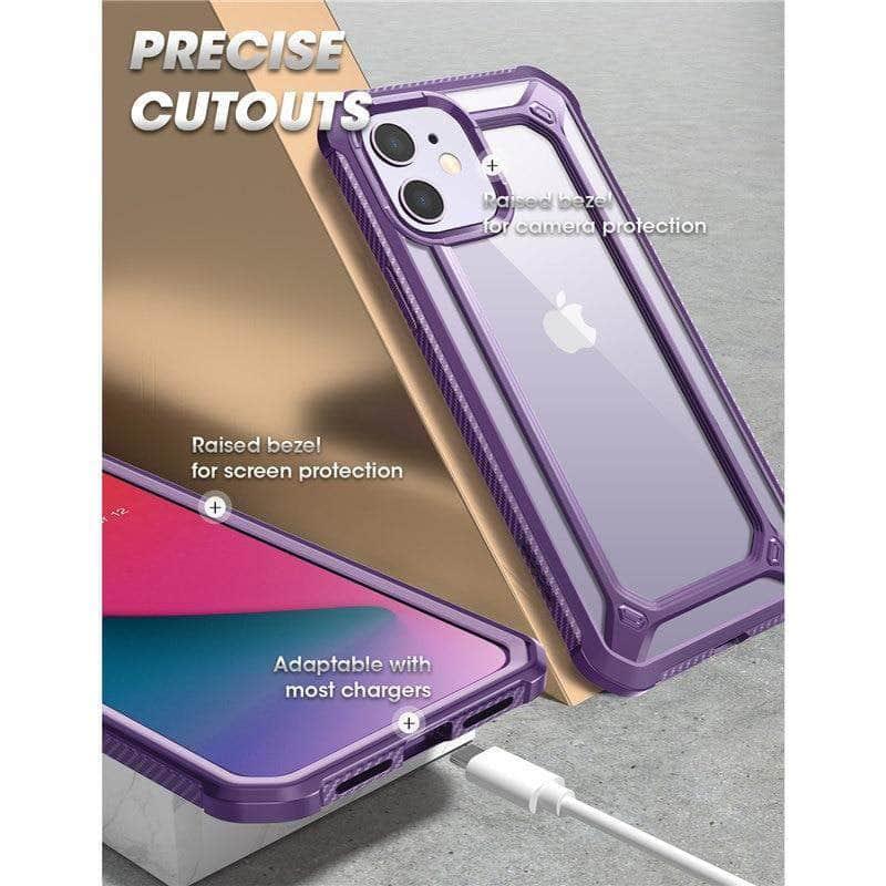 SUPCASE iPhone 12 Pro UB EXO Pro Hybrid Clear Bumper Cover - CaseBuddy