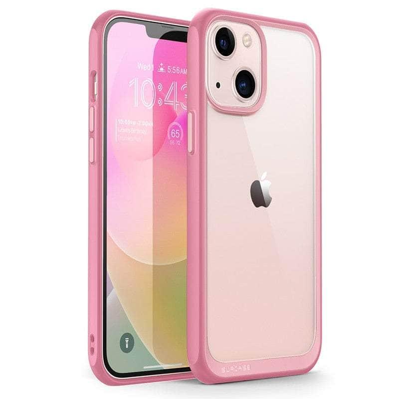 Casebuddy Peach / PC + TPU SUPCASE iPhone 14 UB Style Premium Hybrid Bumper