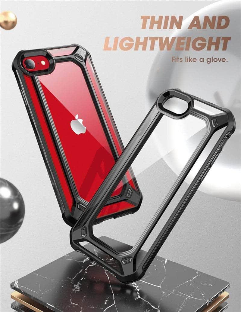 SUPCASE iPhone SE 2020 EXO Series Premium Hybrid Protective Clear Bumper - CaseBuddy