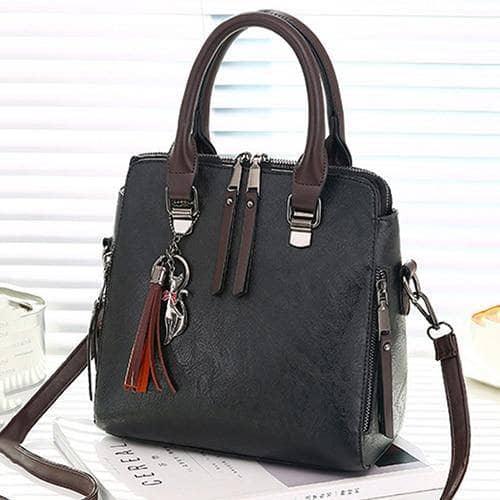 SWDF Leather Ladies Crossbody Shoulder Bag Boston - CaseBuddy