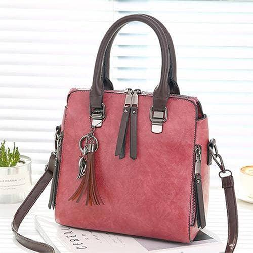 SWDF Leather Ladies Crossbody Shoulder Bag Boston - CaseBuddy