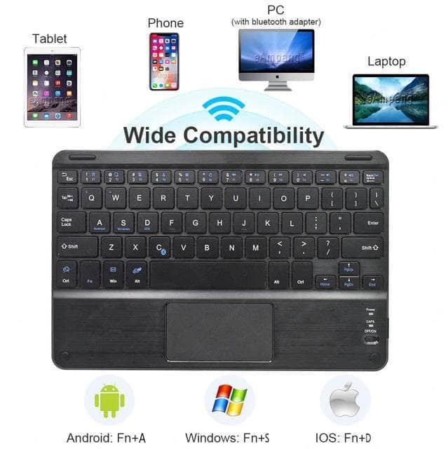CaseBuddy Australia Casebuddy only keyboard / English Touchpad Keyboard Galaxy Tab A8 10.5 (2022) Case