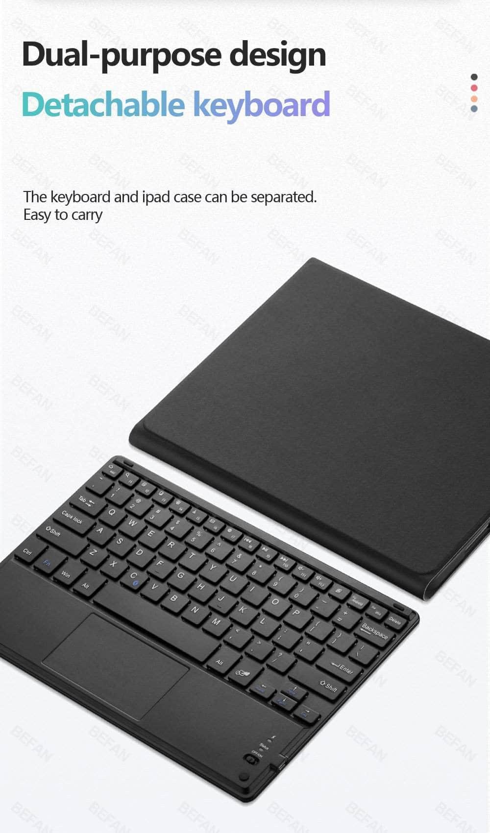 CaseBuddy Australia Casebuddy TouchPad Keyboard iPad Air 4 10.9 Keyboard Case